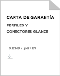 Carta de Garantia Perfis de Policarbonato